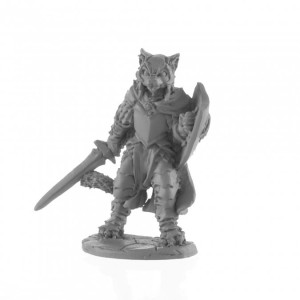 Reaper Dark Heaven Legends 04051 Catfolk Paladin