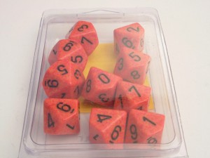 Chessex Speckled Fire 10 x D10 Set