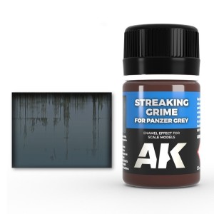 AK Interactive - Streaking Grime for Panzer Grey