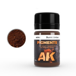 AK Interactive Pigments - Burnt Umber