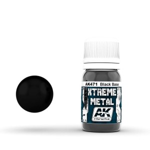 AK Interactive - Xtreme Metal Paints - Blackbase