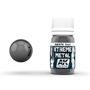 AK Interactive - Xtreme Metal Paints - Steel