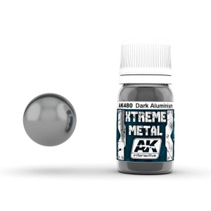 AK Interactive - Xtreme Metal Paints - Dark Aluminium