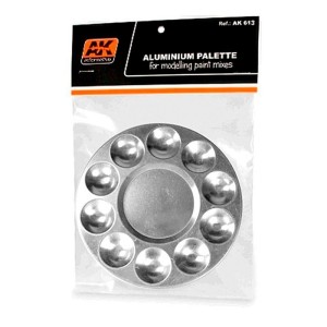 AK Interactive - Aluminium Palette (10 Wells)