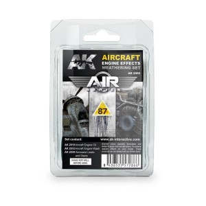 AK Interactive - Aircraft Engine Effects Weathering Set