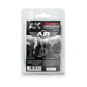 AK Interactive - Aircraft Landing Gear Weathering Set