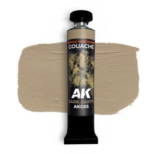 AK Interactive Gouache Dark Earth