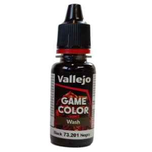 Vallejo Washes 73.201 - Black Shade - New Fomula