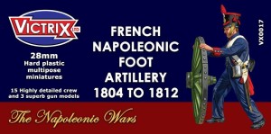 Victrix 28mm French Napoleonic Artillery 1804 to 1812