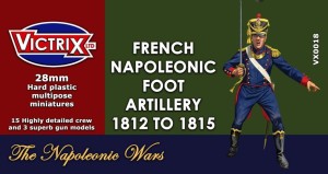 Victrix 28mm French Napoleonic Foot Artillery 1812 to 1815