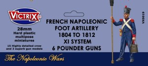 Victrix 28mm French Napoleonic Artillery 1804-1812 XI System