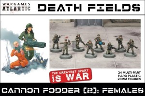 Wargames Atlantic Cannon Fodder 2 - Females