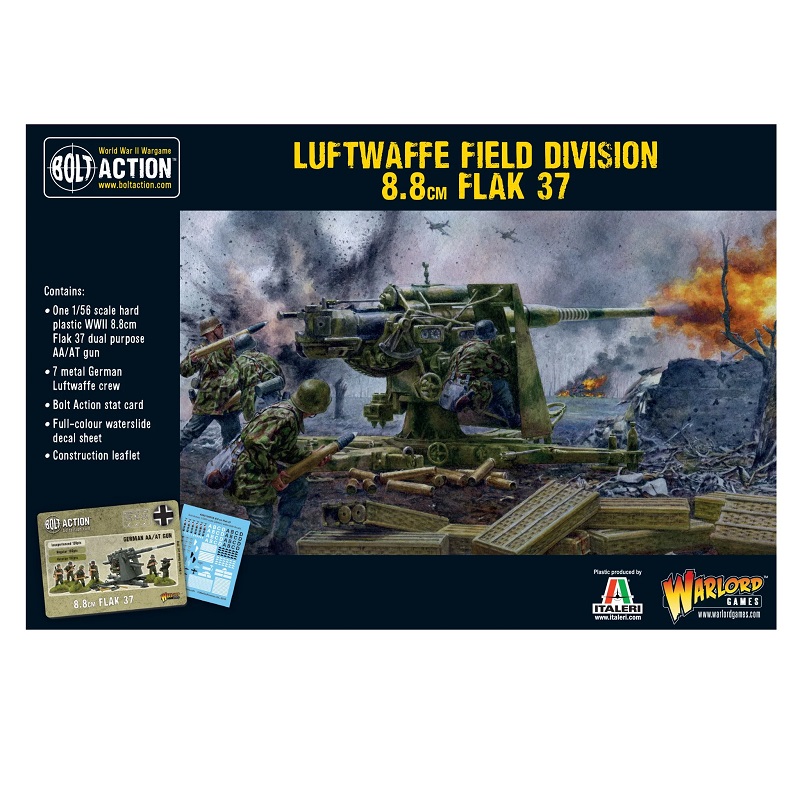 Bolt Action Luftwaffe Field Division 88mm Flak 37