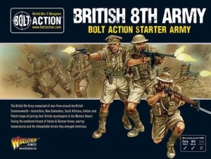 Bolt Action British 8th Army Starter Army