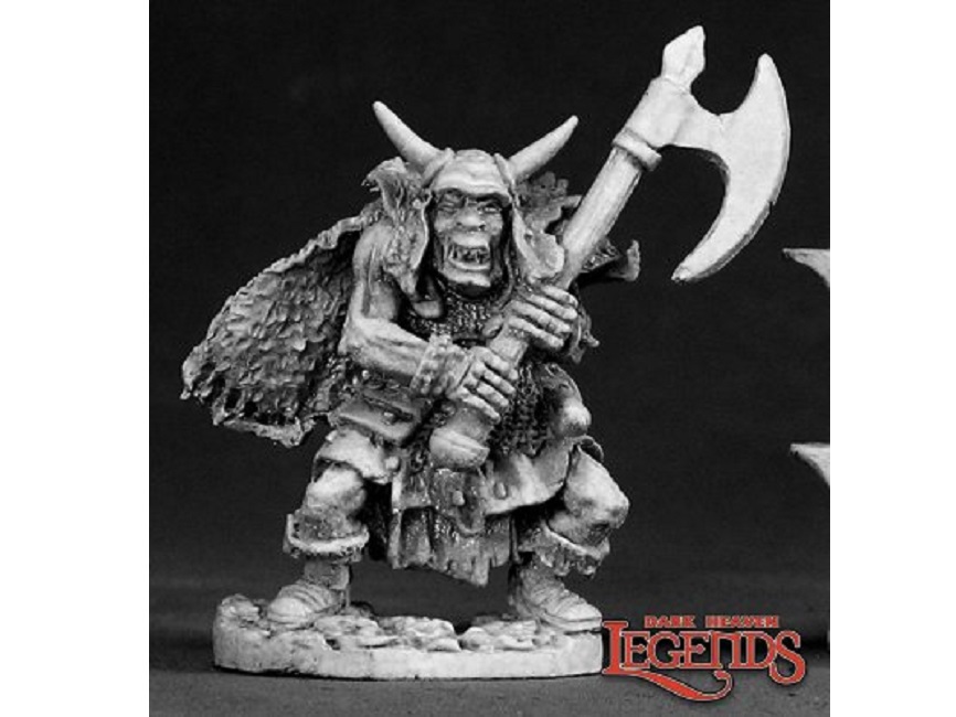 Reaper Dark Heaven Legends 02318 Ferach Orc Warlord