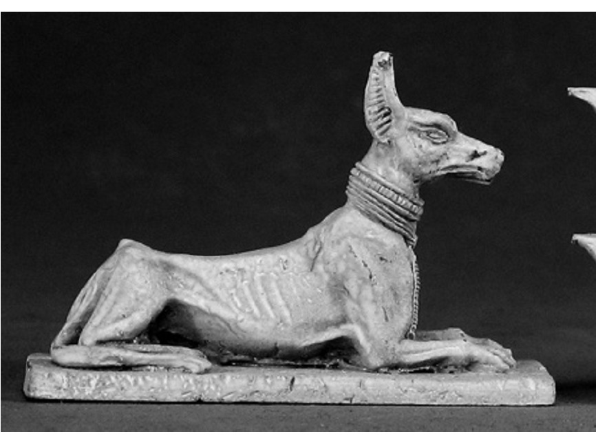 Reaper Dark Heaven Legends 03008 Egyptian Jackal Statue