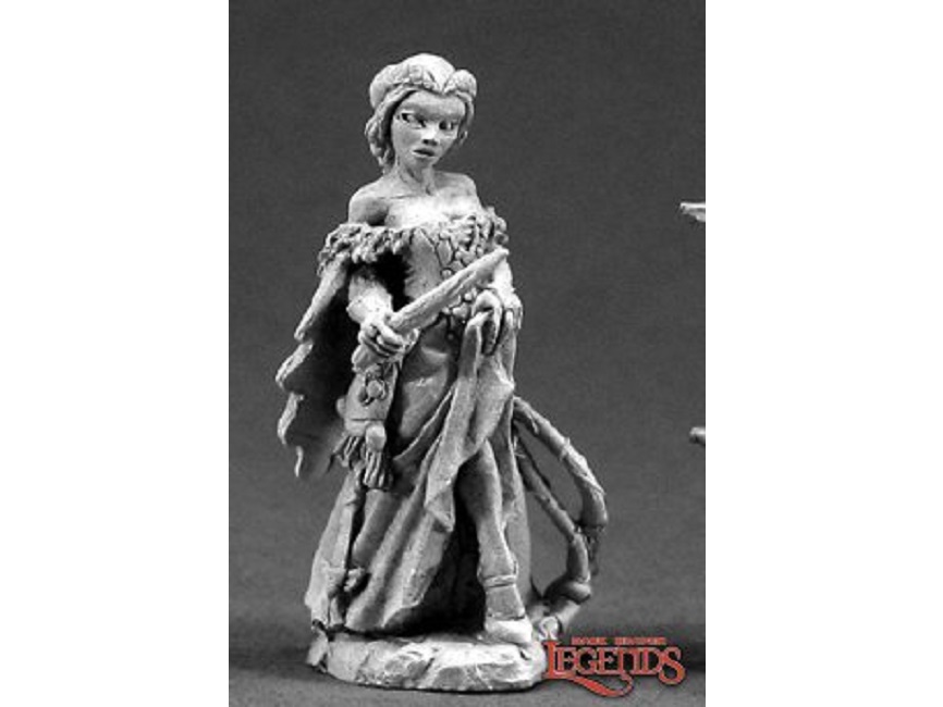 Reaper Dark Heaven Legends 03329 Hannah Blackruby, Female Wizard