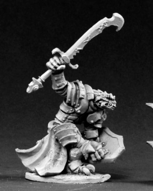 Reaper Dark Heaven Legends 03436 Dragonman Warrior