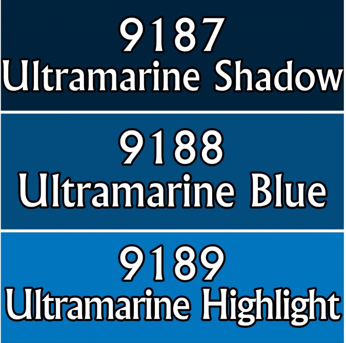 Reaper Master Series Triad 09763 Ultramarine Blues