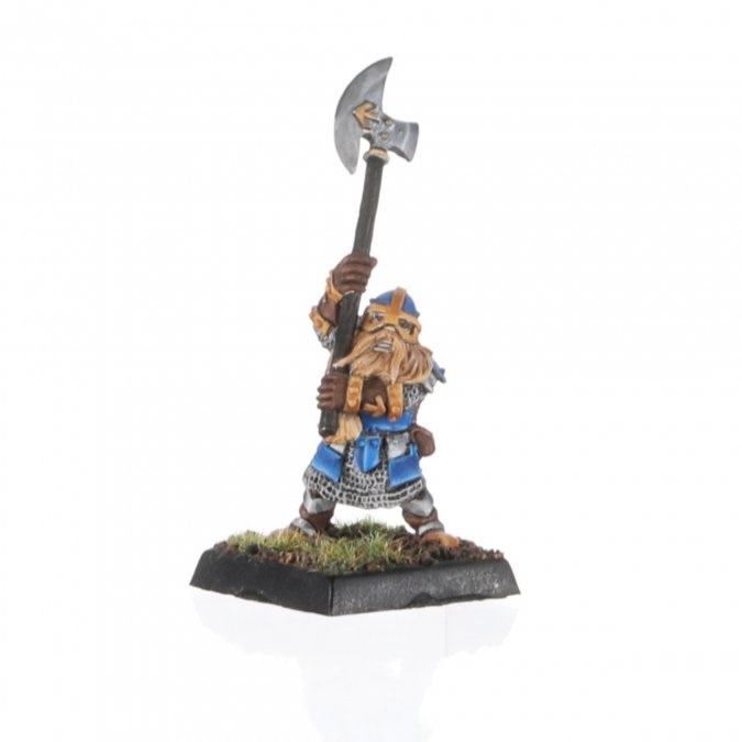 Reaper Warlord 14657 Narin, Dwarf Halberdier