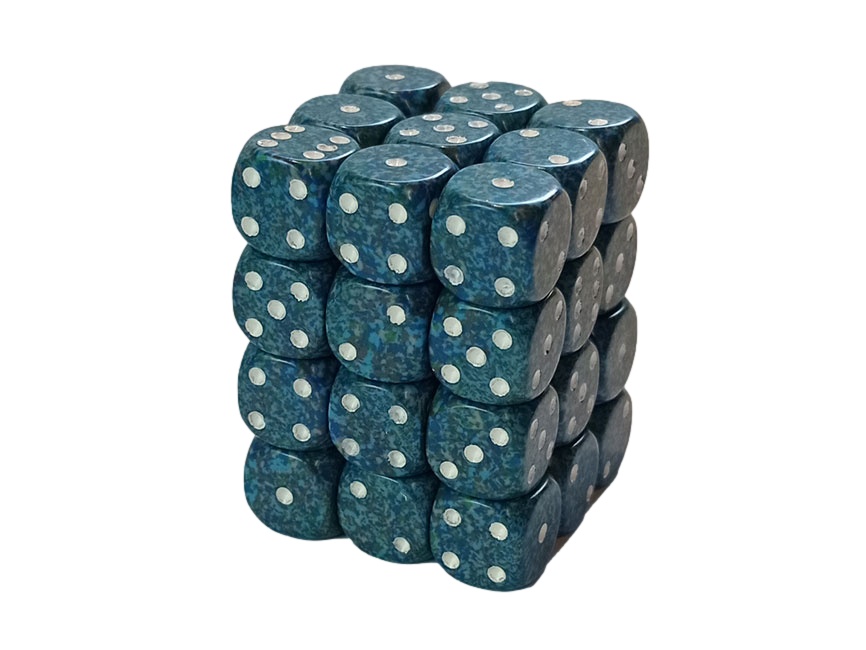 Chessex Speckled Sea 12mm D6 Block