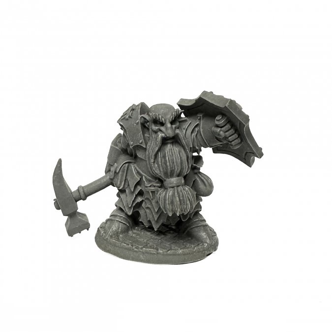 Reaper Bones USA 30079 Dark Dwarf Smiter