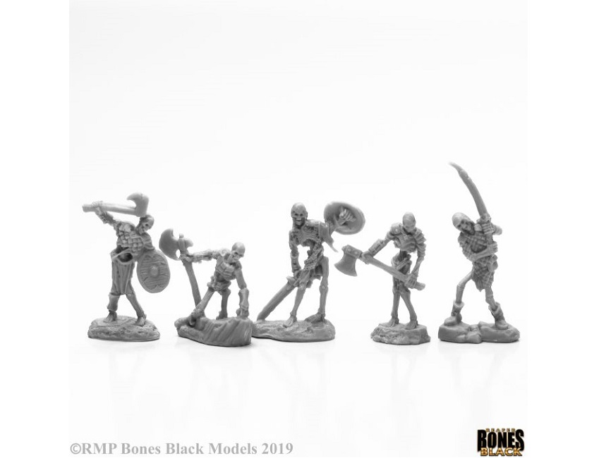 Reaper Bones Black 44115 Bog Skeletons (5)