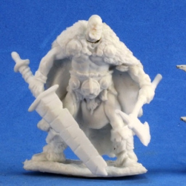 Reaper Bones Thund Bloodwrack, Barbarian