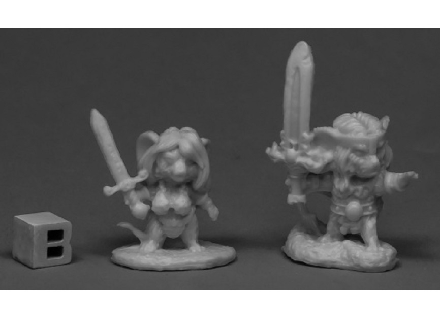 Reaper Bones 77546 Barbarian Mouslings