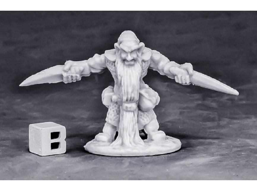 Reaper Bones 77574 Dwarf Royal Weapomaster