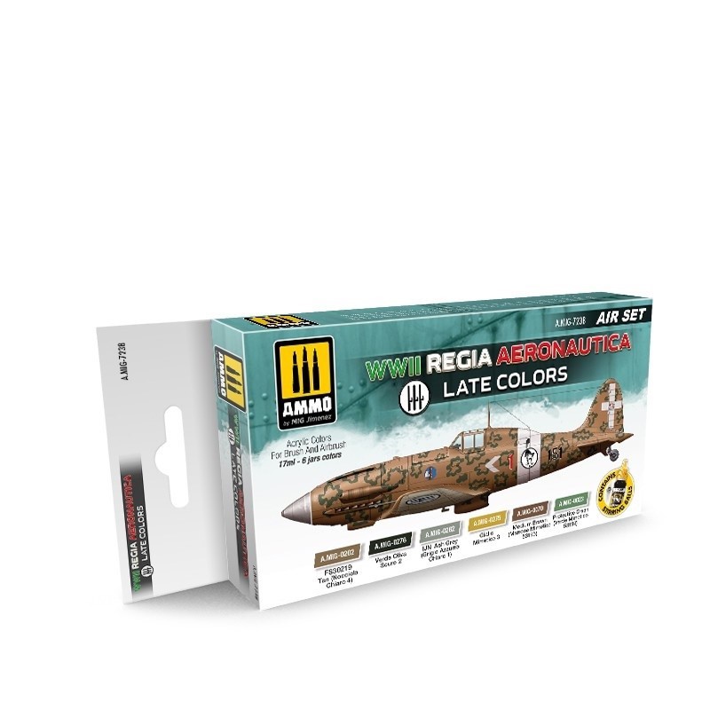 Mig Ammo WWII Regia Aeronautica Late Colors