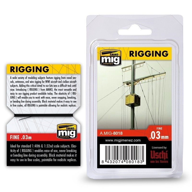 Mig Ammo Rigging - Fine 0.03mm