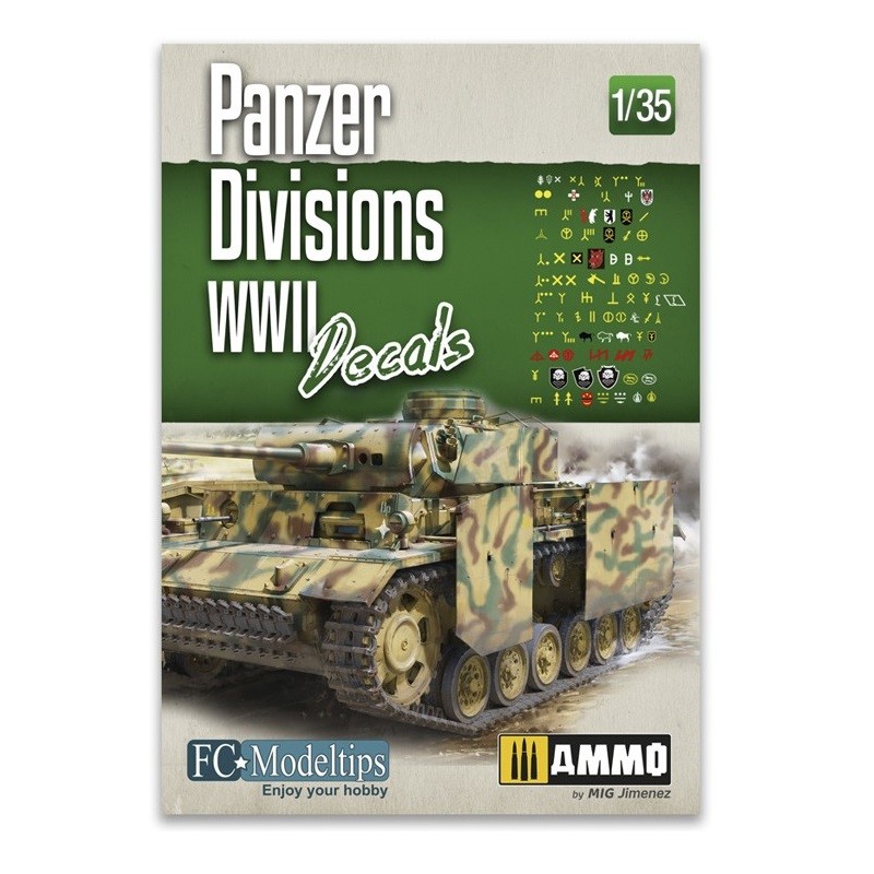 Mig Ammo 1/35 Scale Panzer Divisions WWII Decals