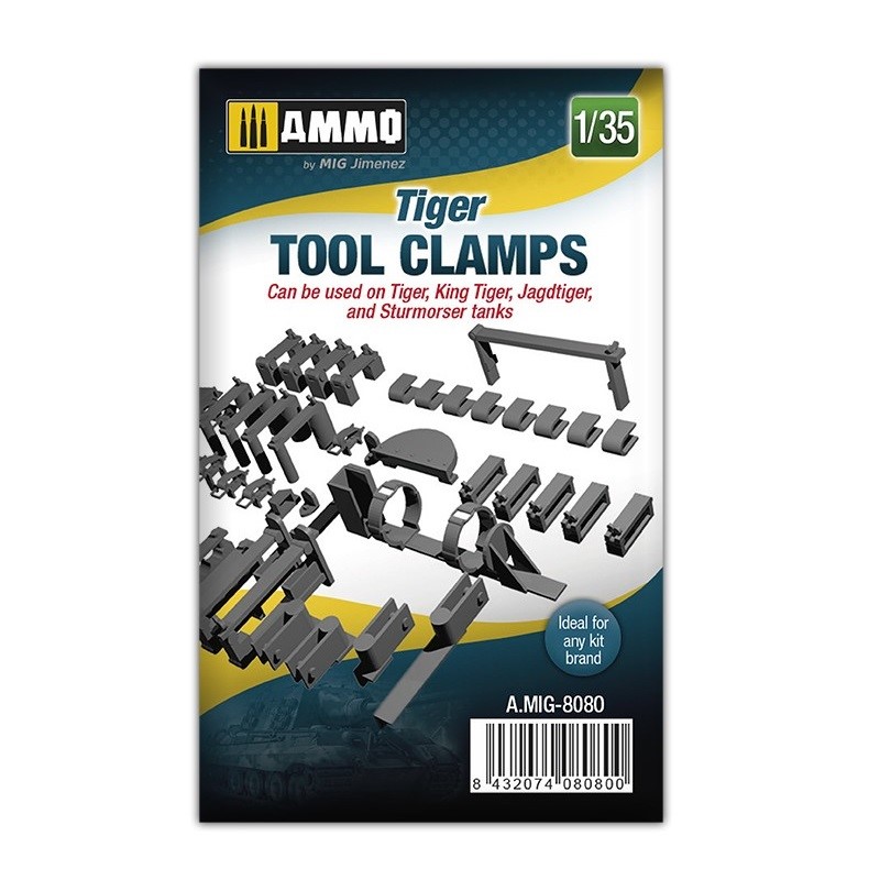 Mig Ammo 1/35 Scale Tiger Tool Clamps