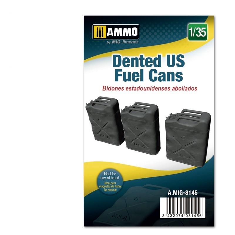 Mig Ammo 1/35 Scale Dented US Fuel Cans