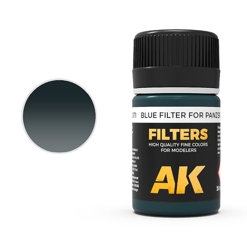 AK Interactive - Blue for Panzer Grey Filter