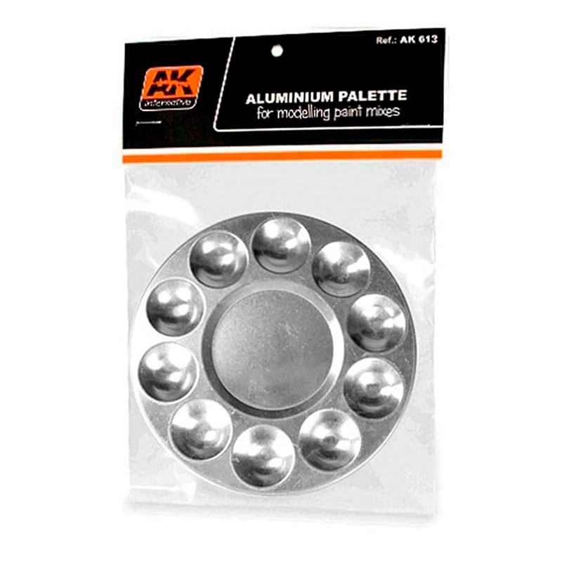 AK Interactive - Aluminium Palette (10 Wells)