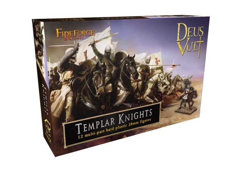 Fireforge Games 28mm Templar Knight Cavalry