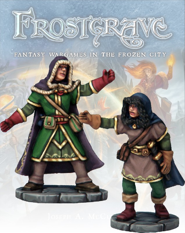 Frostgrave Illusionist and Apprentice