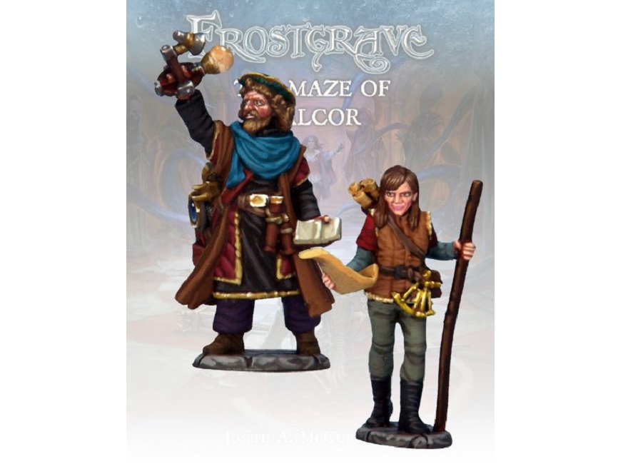 Frostgrave Astromancer & Apprentice