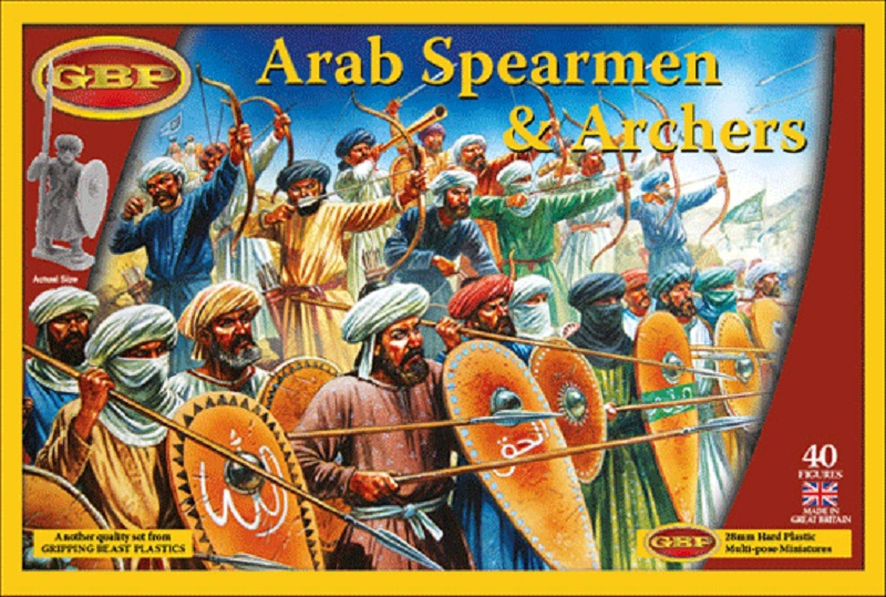 Gripping Beast 28mm Scale Arab Spearmen & Archers