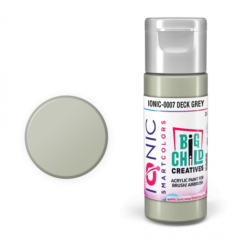 Mig IONIC-0007 Acrylic Paint - Deck Grey