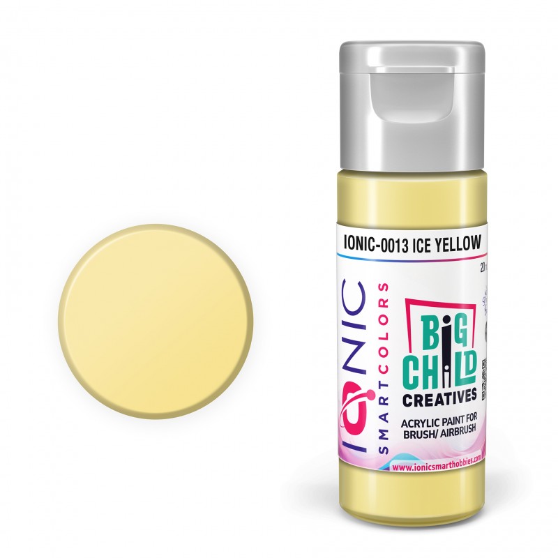 Mig IONIC-0013 Acrylic Paint - Ice Yellow