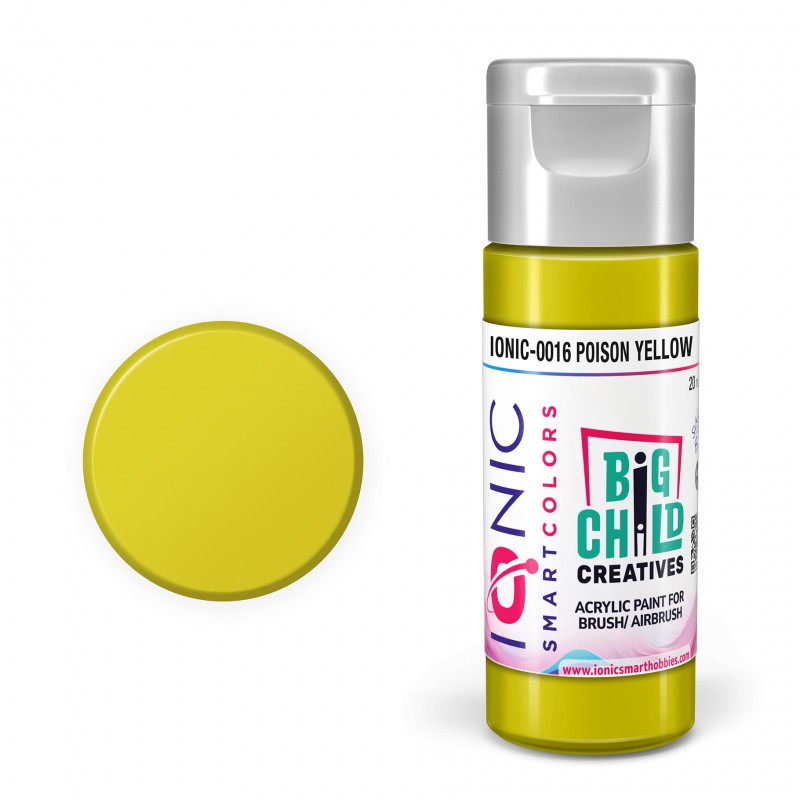 Mig IONIC-0016 Acrylic Paint - Poison Yellow