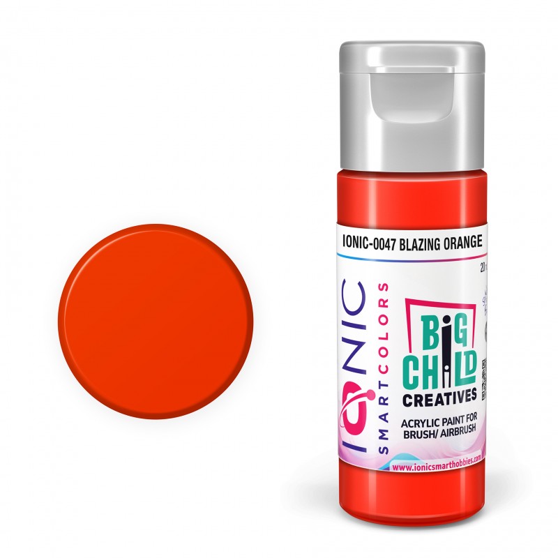 Mig IONIC-0047 Acrylic Paint - Blazing Orange