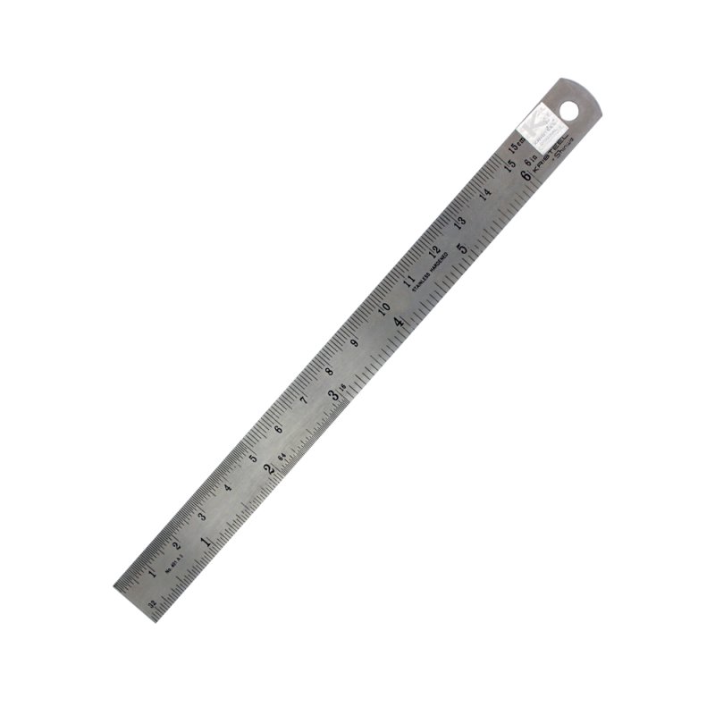 6'' (150mm)steel rule (flexi)