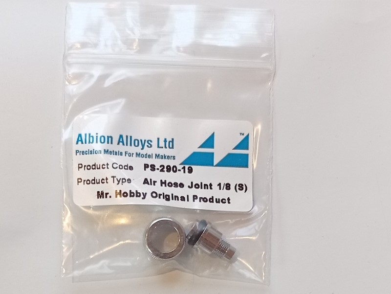 Mr Hobby PS-290 Airbrush Air Hose Joint 1/8(S)⇒PS