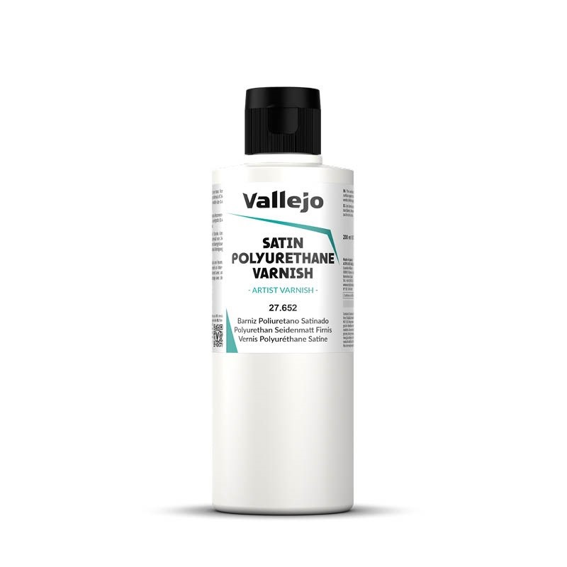 Vallejo Polyurethane Varnish - Satin 200ml