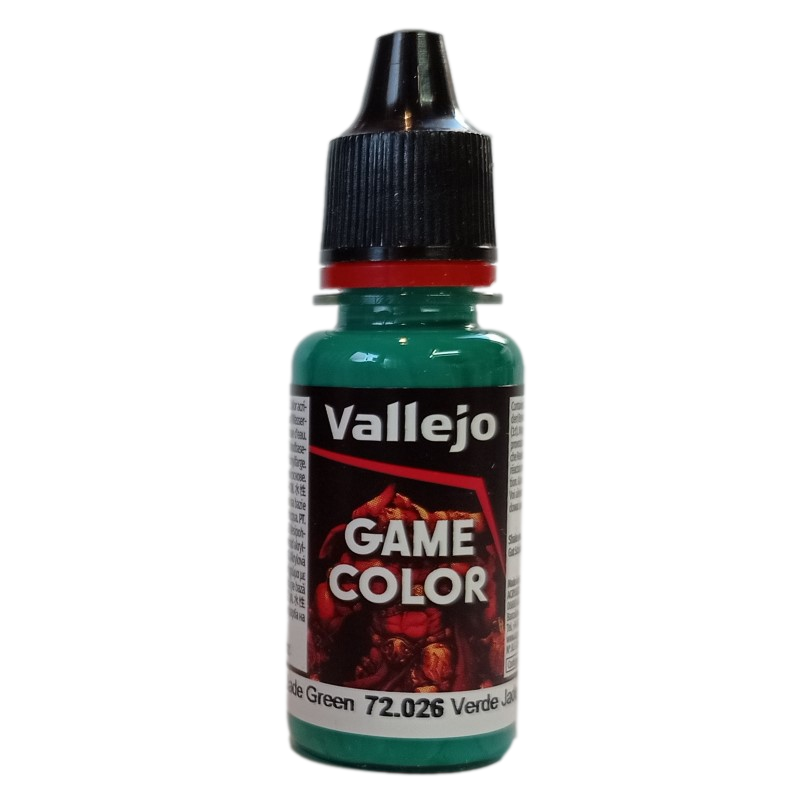 Vallejo Game Color 72.026 Jade Green - New Formula