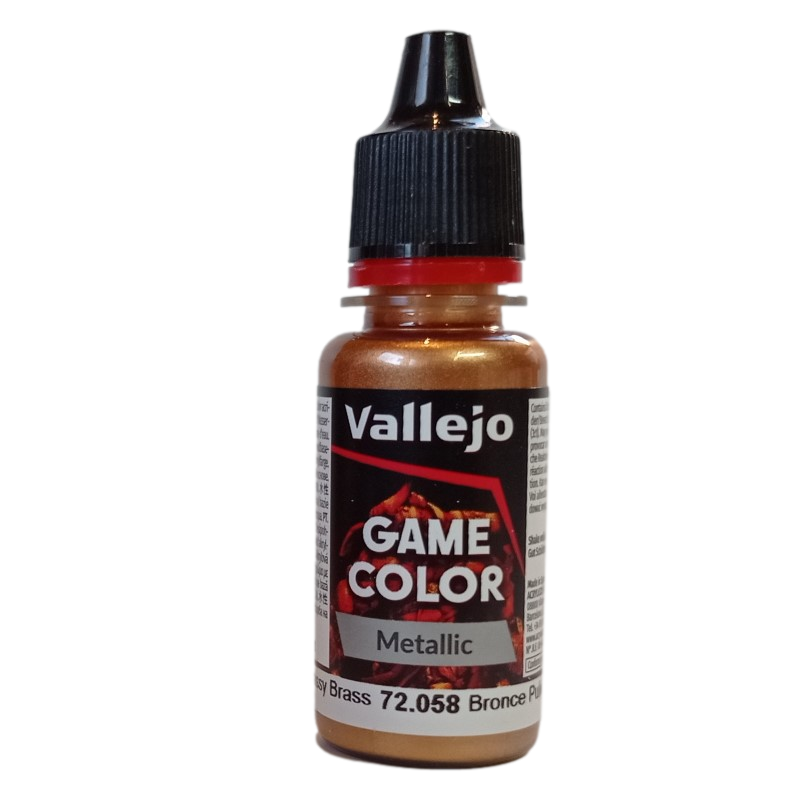 Vallejo Game Color 72.058 Brassy Brass - New Formula